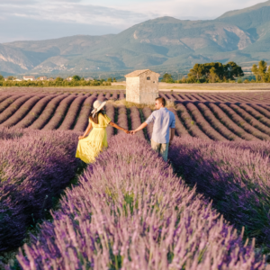 La Provence, destination des amoureux.