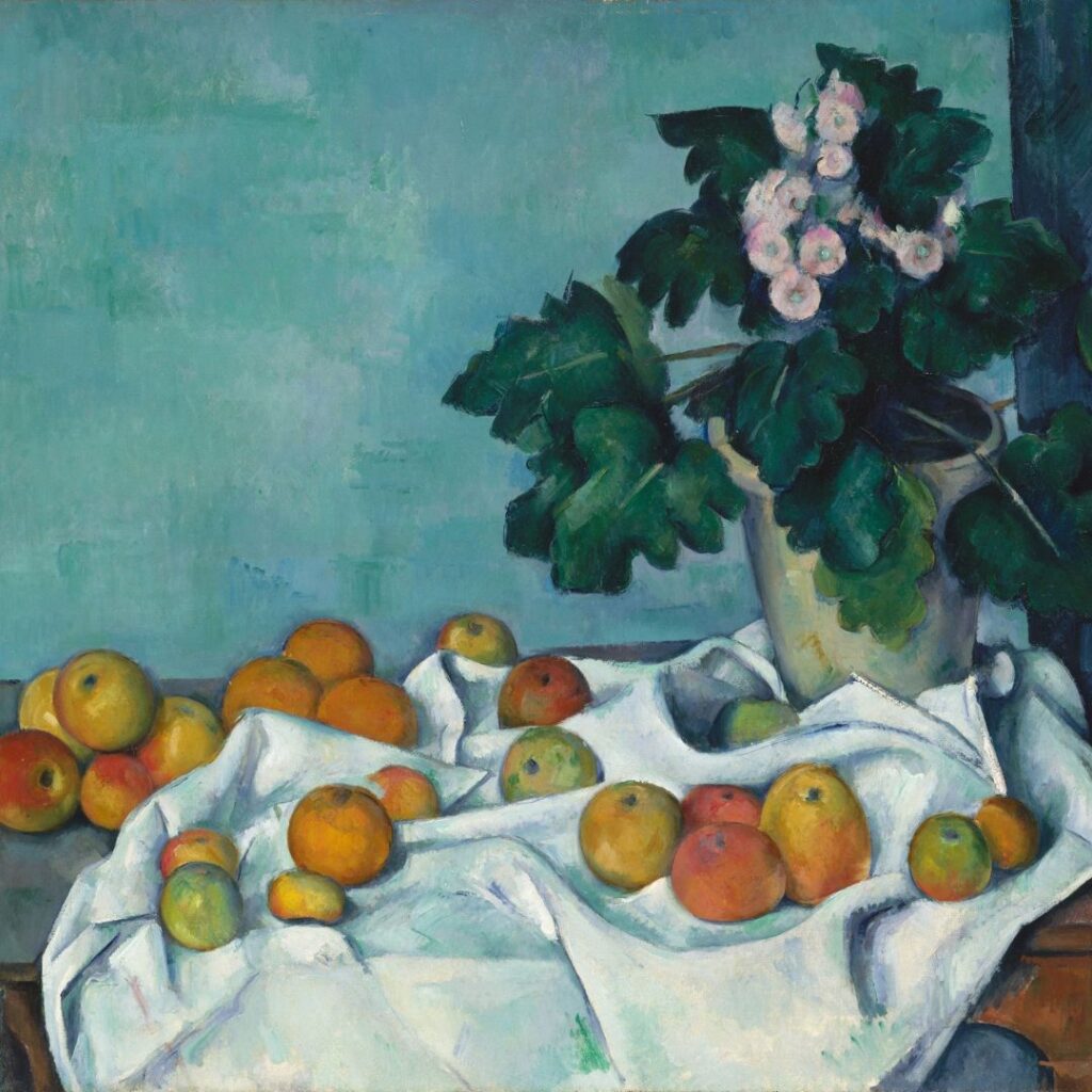 Tableau d'art de Cézanne peintre d'Aix-en-Provence.